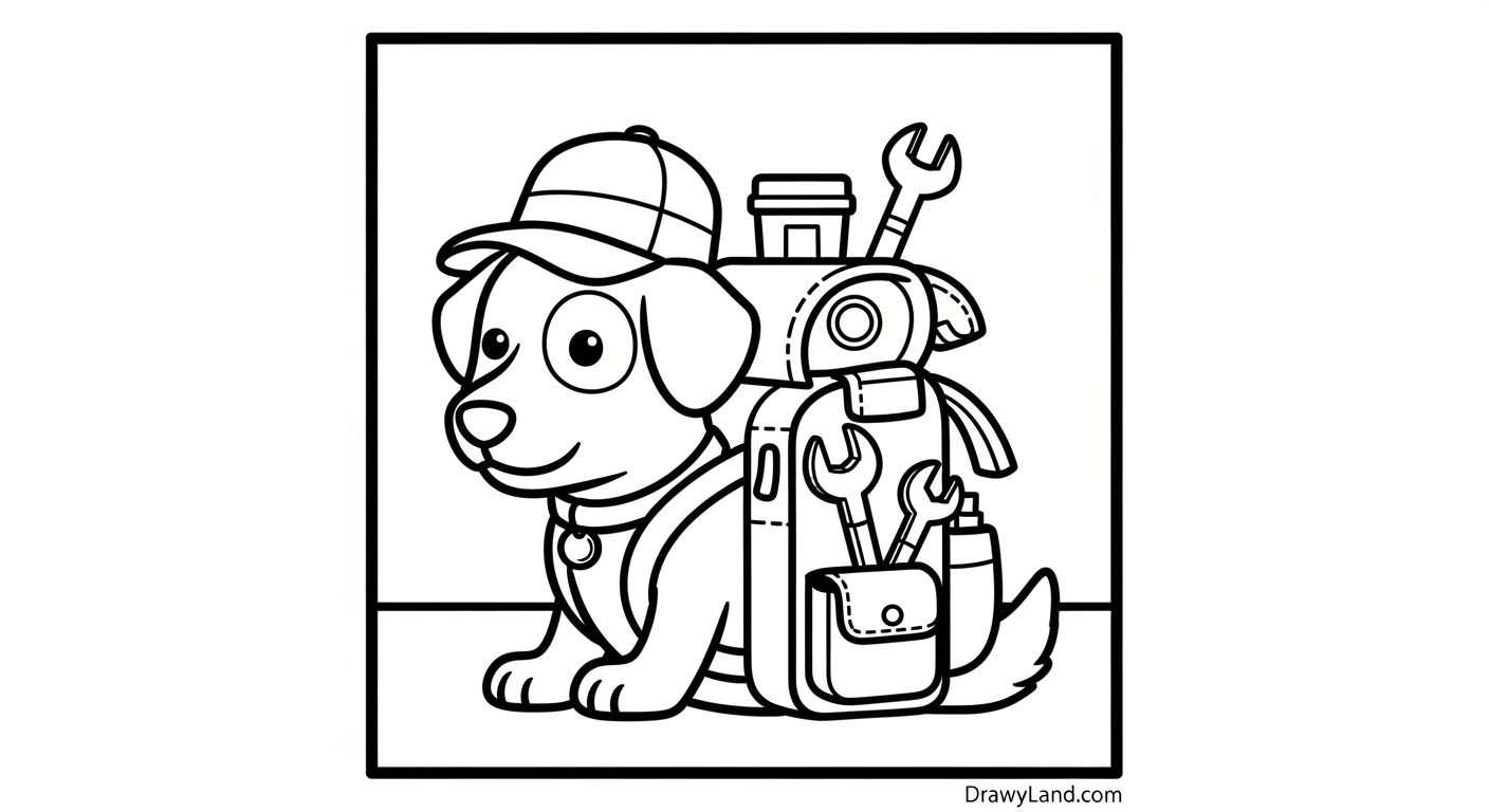 Free Printable Paw Patrol Coloring Pages for Kids Educational Paw Patrol coloring book printable activity