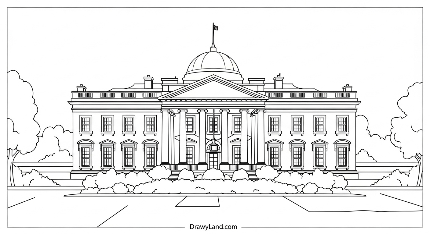Free Printable President Coloring Pages for Kids George Washington president coloring pages