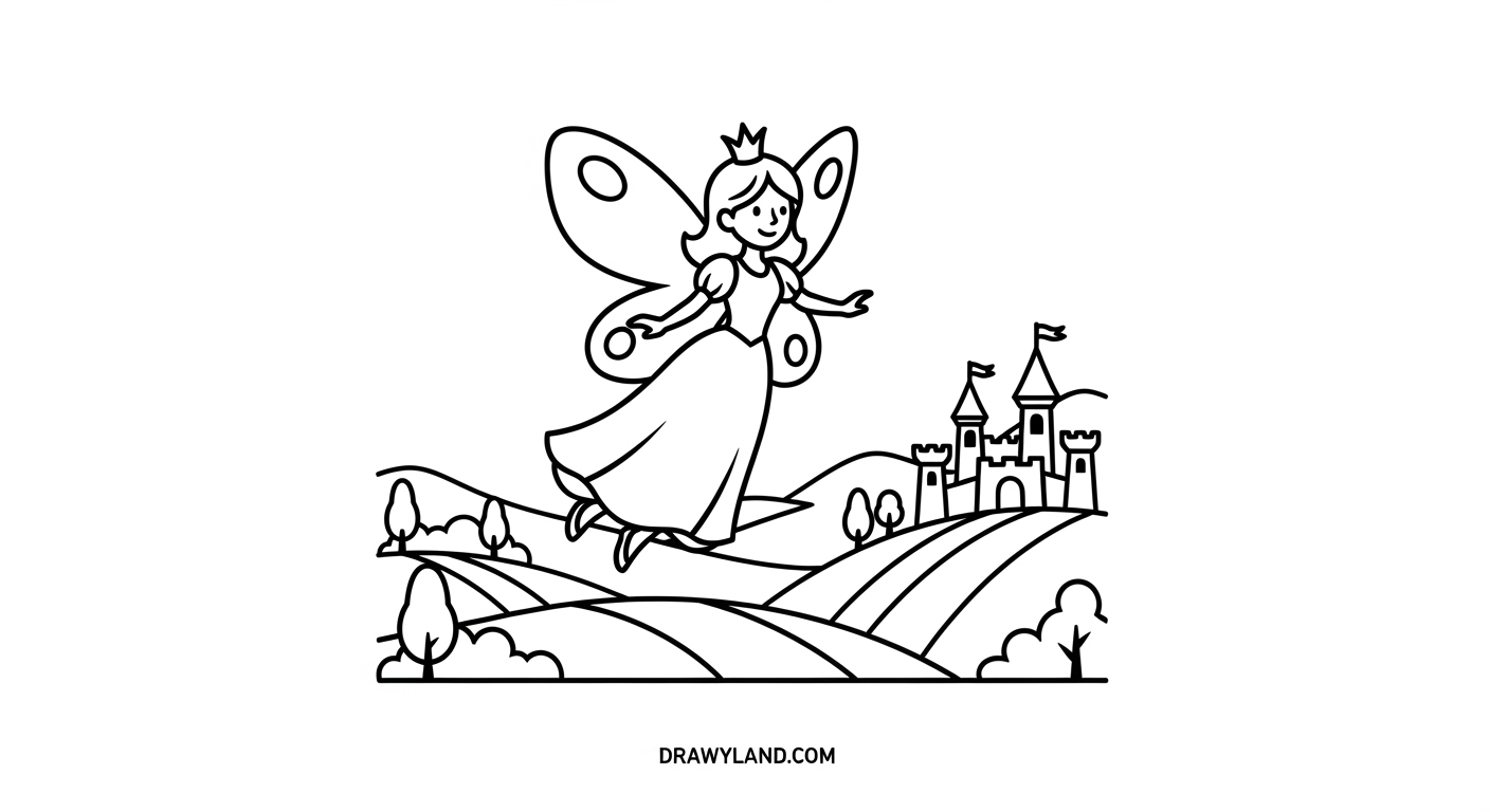 Free Printable Princesses Coloring Pages fairy tale princesses coloring pages free for children