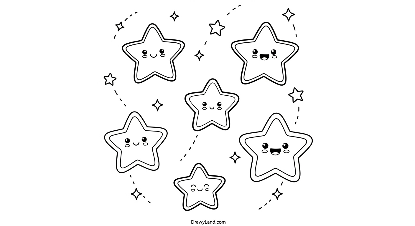 Free Printable Color Numbers Pages for Preschoolers Printable worksheet with the number five and five smiling suns for counting and coloring.