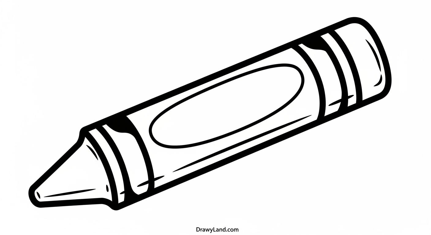 Awesome & Free Printable Crayon Template printable crayon template for color recognition activities