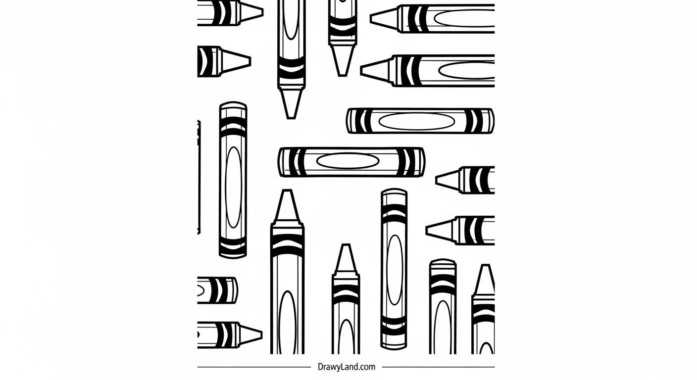 Awesome & Free Printable Crayon Template printable crayon template of a crayon box