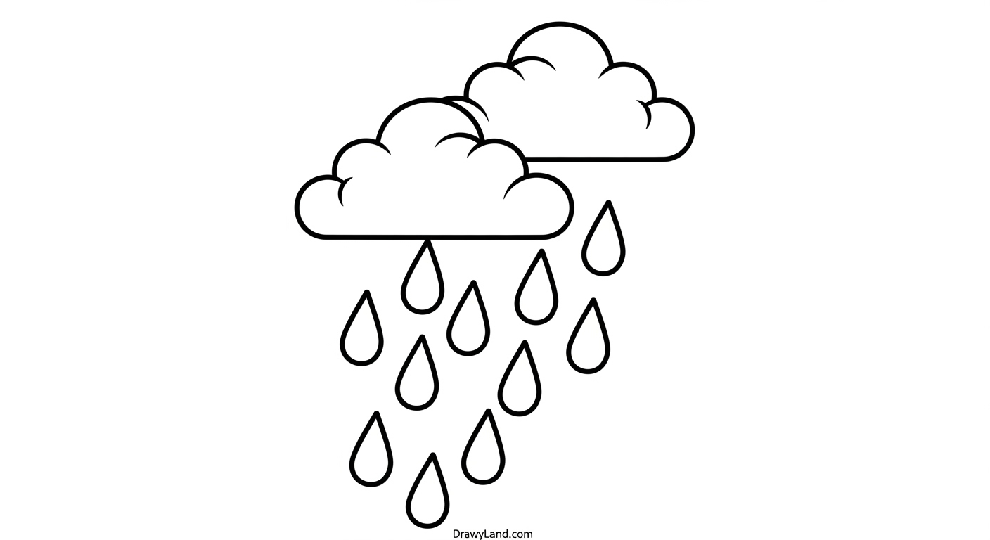 Free Printable Rain Coloring Sheets for a Rainy Day free printable weather-themed rain coloring sheets