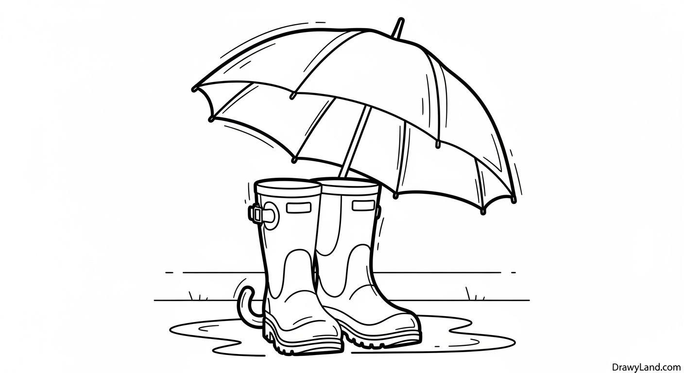 Free Printable Rain Coloring Sheets for a Rainy Day rain coloring sheets 7