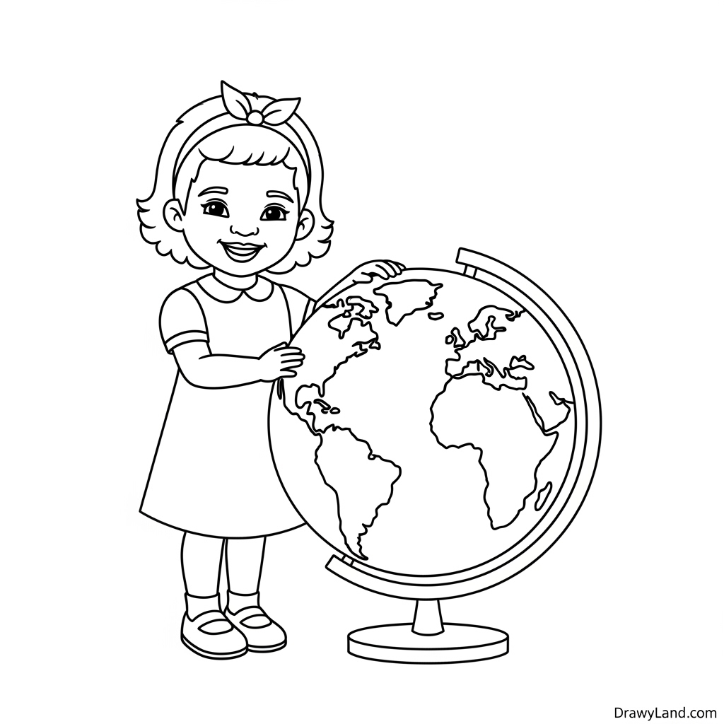 ruby bridges coloring page 14