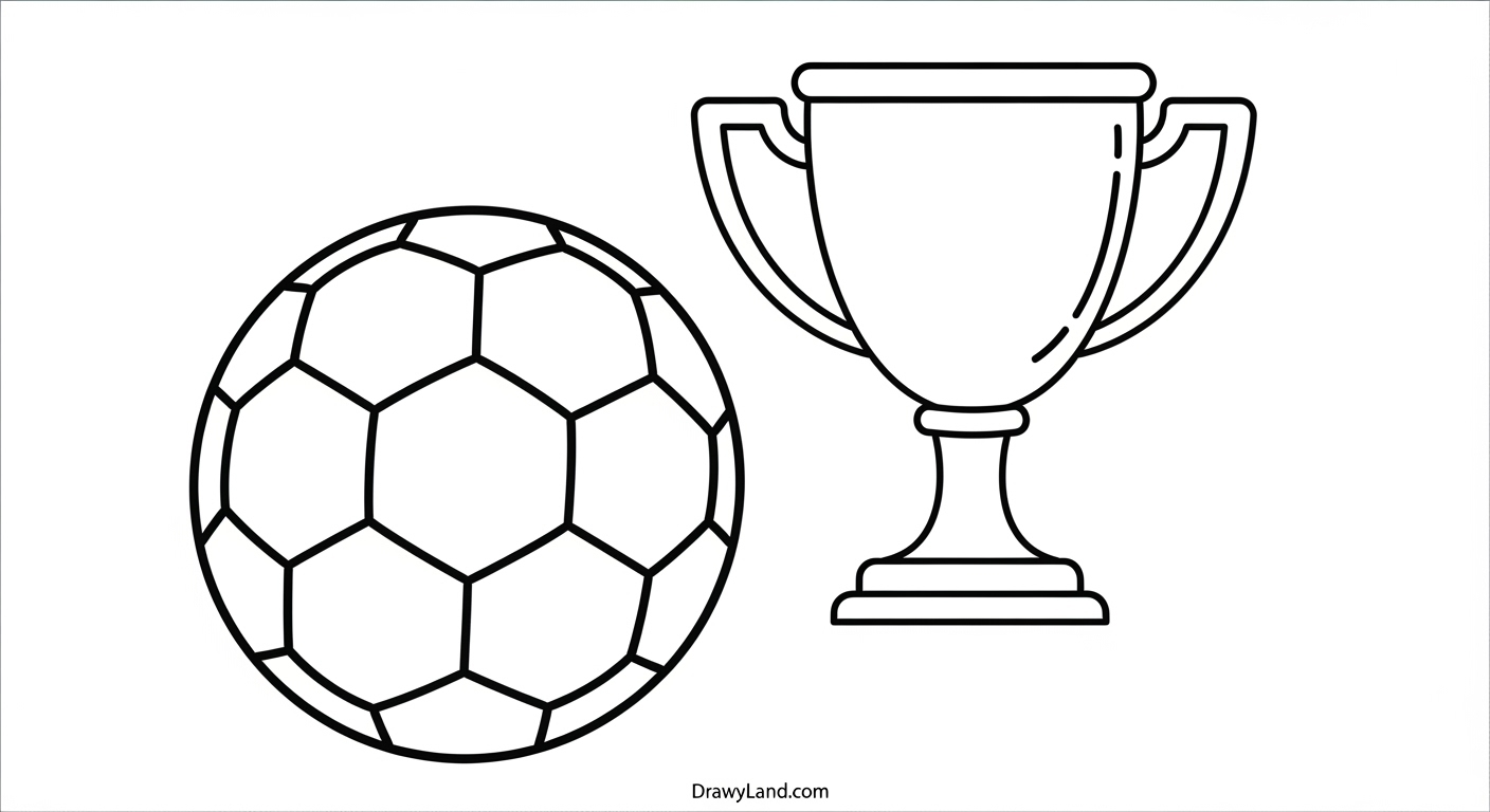 Free Printable Soccer Ball Coloring Sheets sports coloring activity with a soccer ball