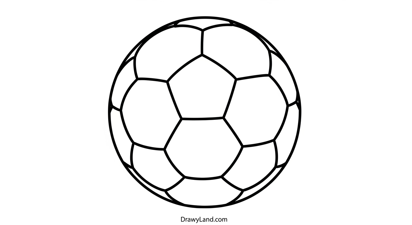 Free Printable Soccer Ball Coloring Sheets soccer team craft using a coloring page