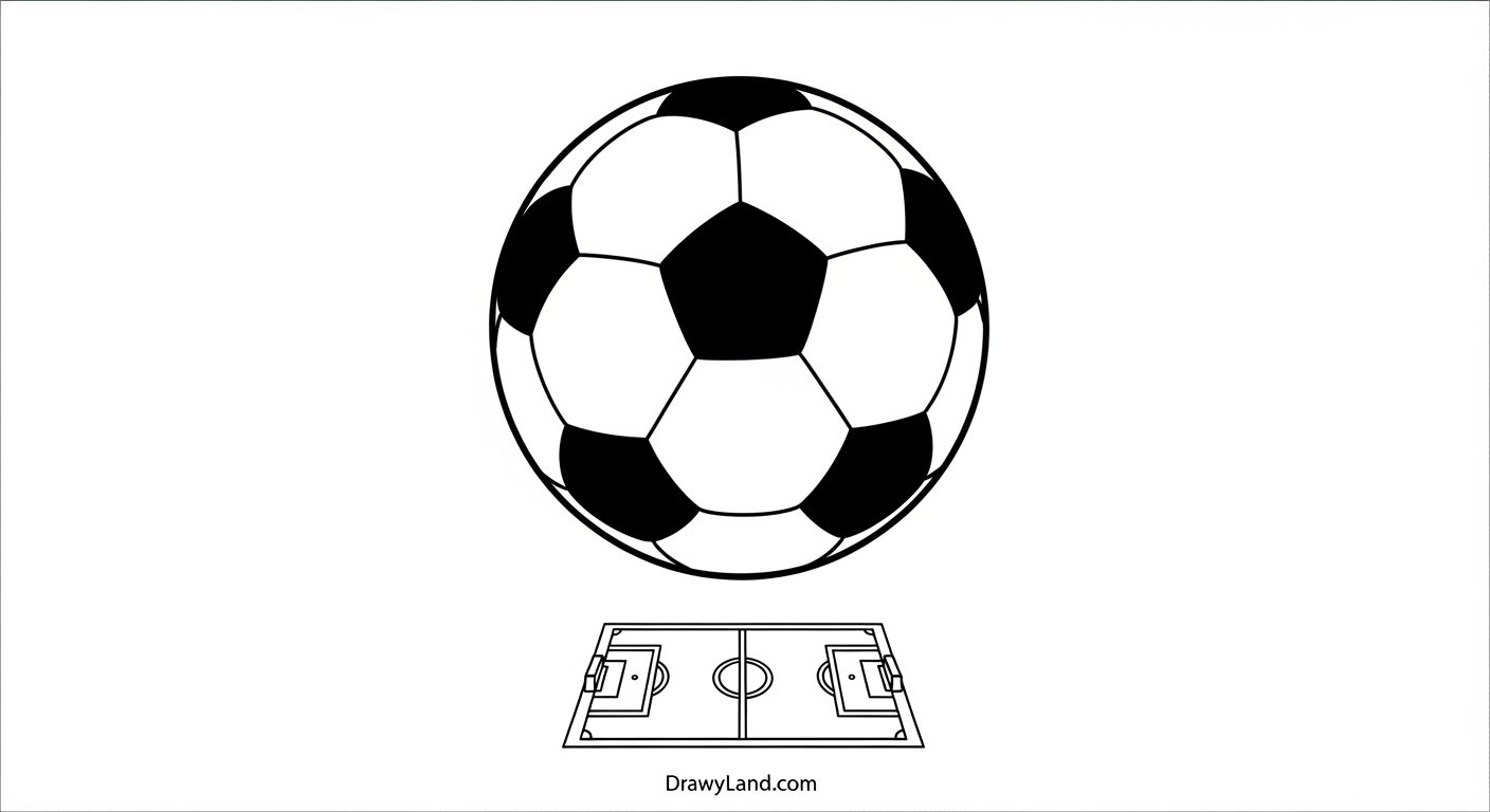 Free Printable Soccer Ball Coloring Sheets printable sports ball coloring template
