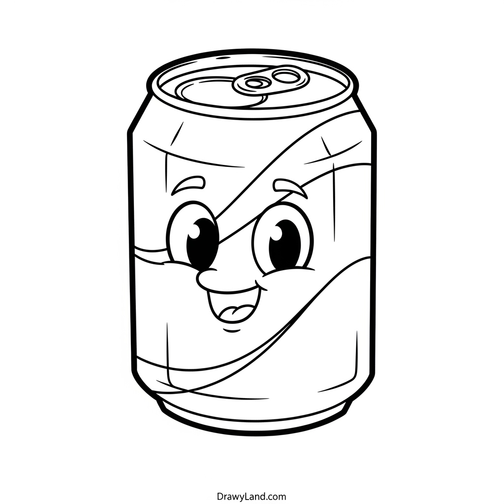 a collection of fun soda coloring pages for kids