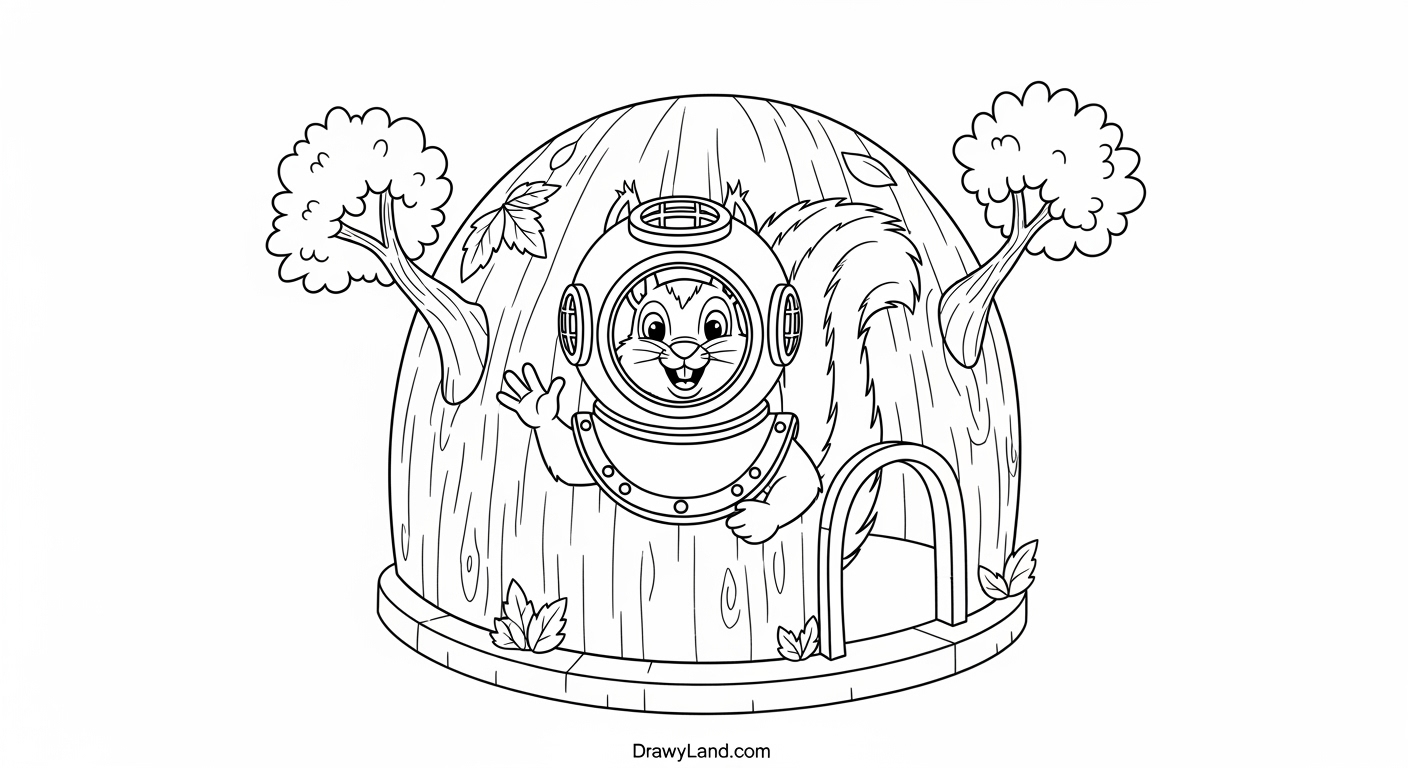 Free Printable SpongeBob SquarePants Coloring Book Mr. Krabs holding money in a Spongebob Squarepants coloring book sheet