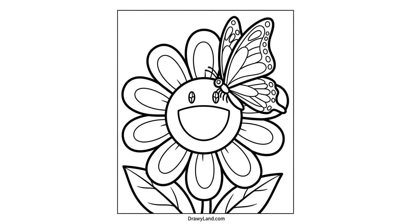 Fun & Free Printable Spring Break Coloring Sheets Welcome back from spring break coloring sheet with flowers