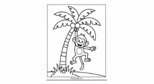 Fun & Free Printable Spring Break Coloring Sheets spring break coloring sheets 7