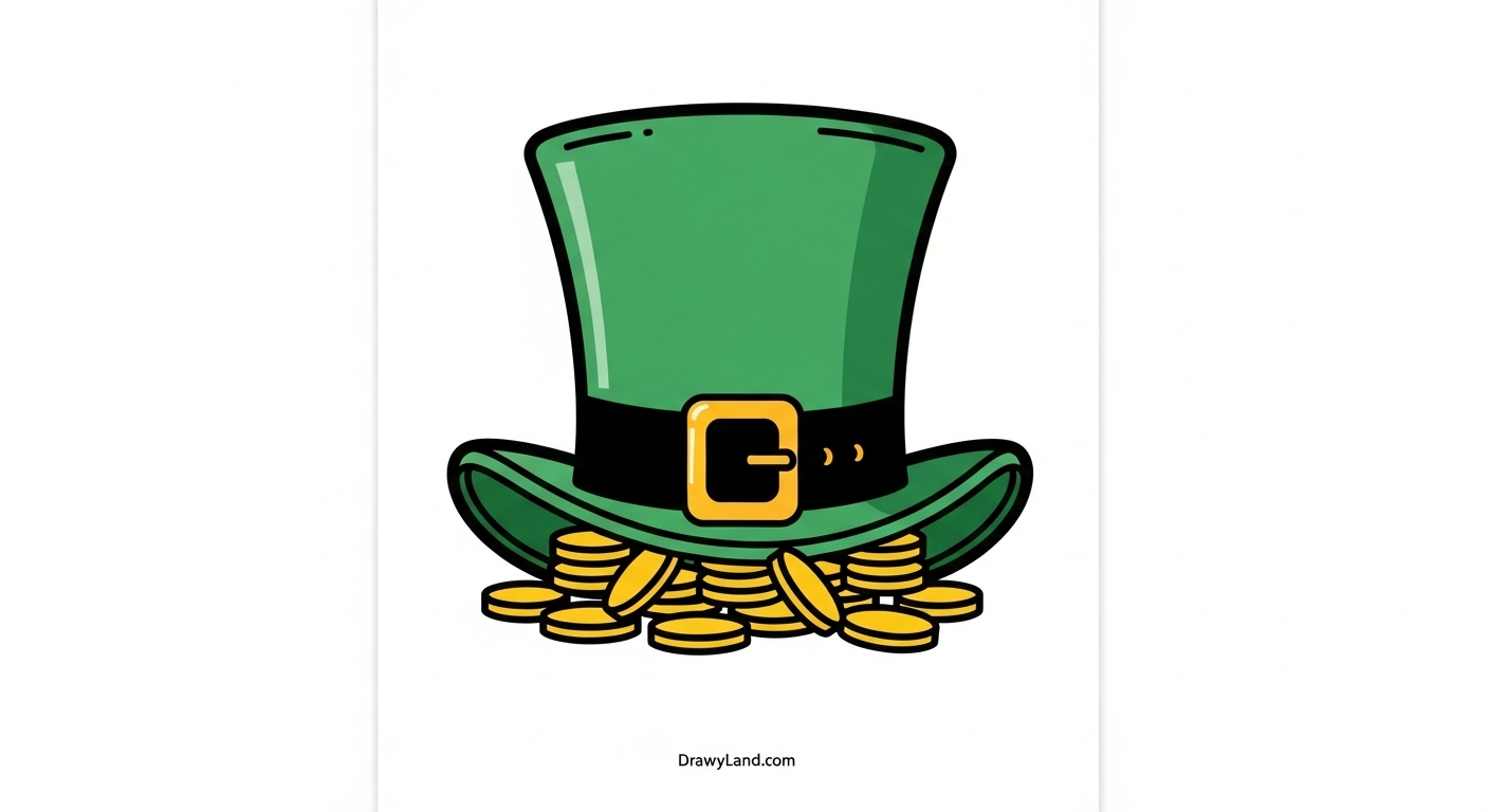 Free Printable St Patrick's Day Coloring Pages happy st patrick's day coloring page