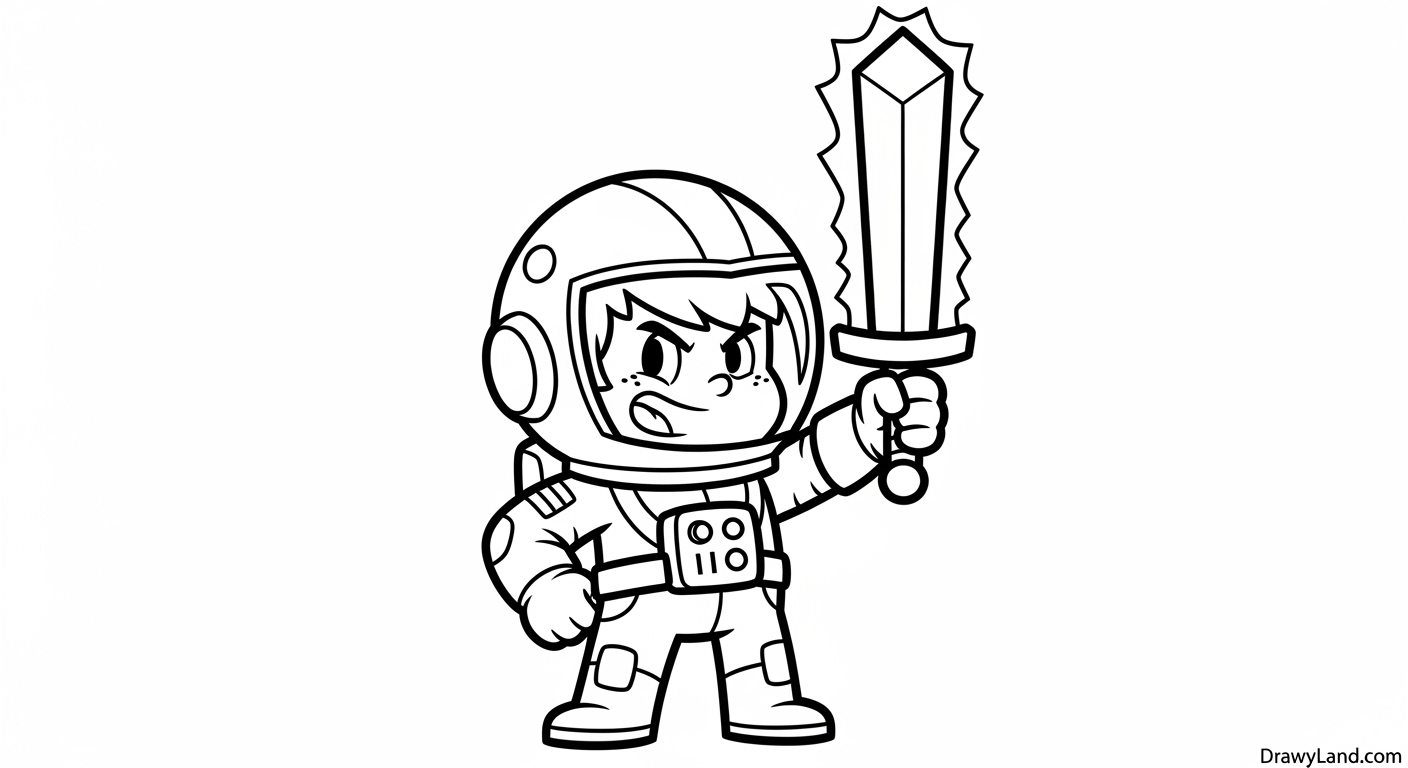 Free Printable Star Wars Coloring Pages for Kids Cute Star Wars printable coloring page for toddlers with Chewbacca