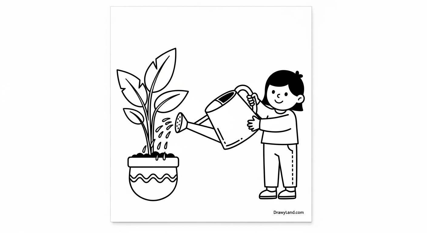 Free Printable Thank You Coloring Pages for Kids A Thanksgiving-themed gratitude coloring sheet with a turkey
