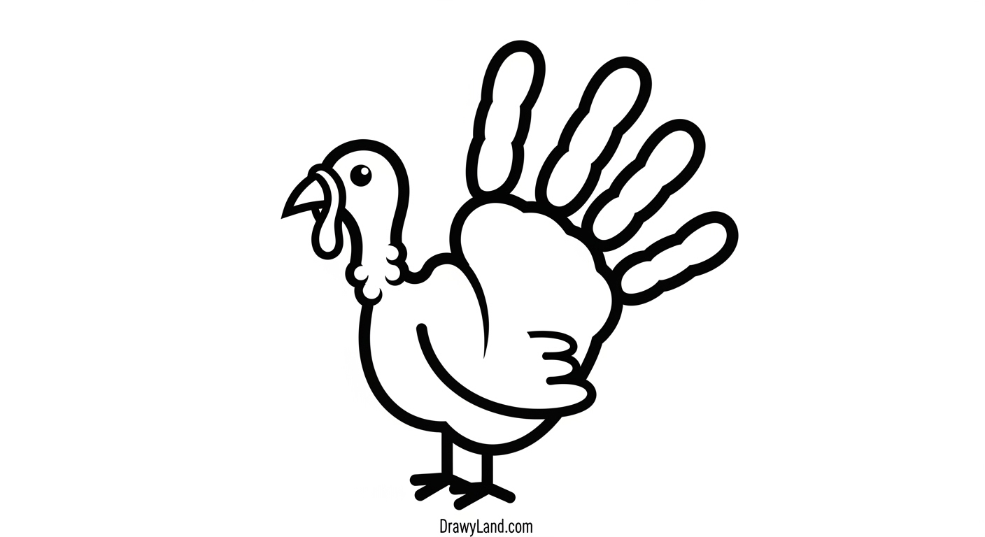 Easy Thanksgiving Coloring Pages (Free & Printable) easy mayflower ship coloring sheet for kids