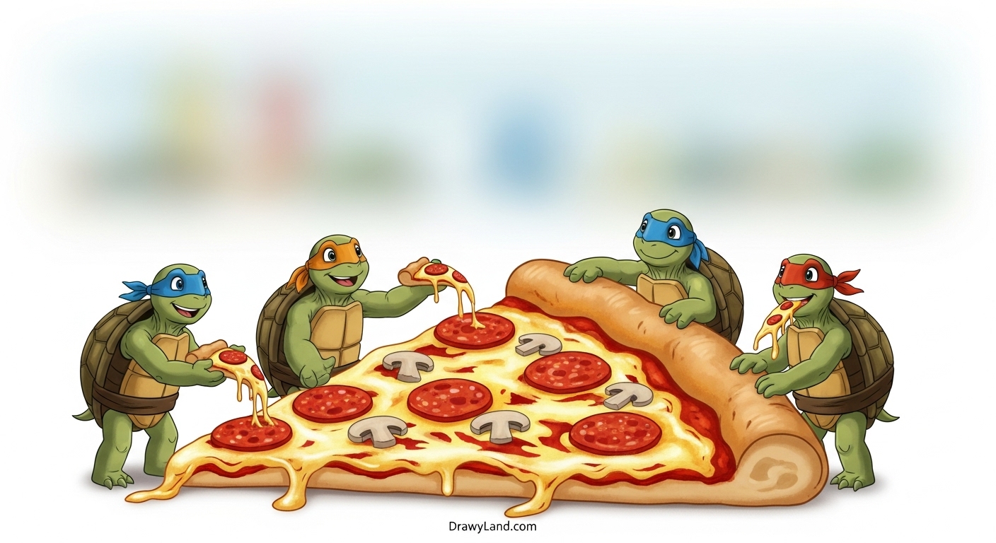 Free Printable TMNT Coloring Pages for Kids printable teenage mutant ninja turtles coloring pages