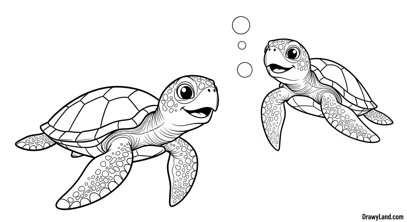 Free Printable Under the Sea Animals Coloring Pages fun sea creatures coloring printable for toddlers