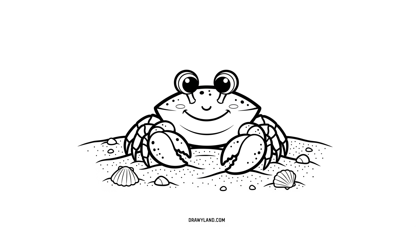 Free Printable Under the Sea Coloring Pages for Kids A free printable ocean floor coloring sheet with seaweed and fish.