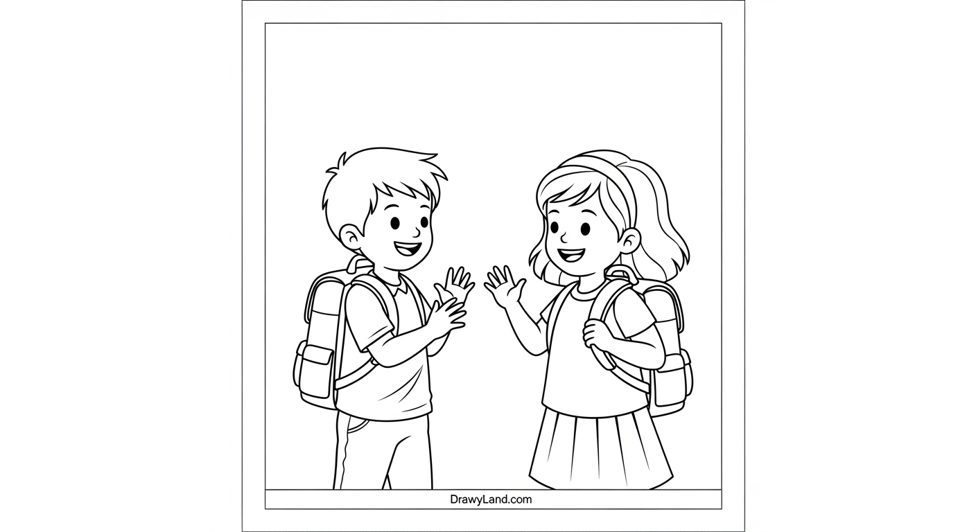 Free Printable Welcome Coloring Sheet for Kids welcome back to school coloring sheet with pencils