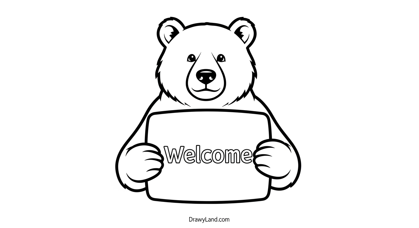 Free Printable Welcome Coloring Sheet for Kids charming welcome home coloring page with a house