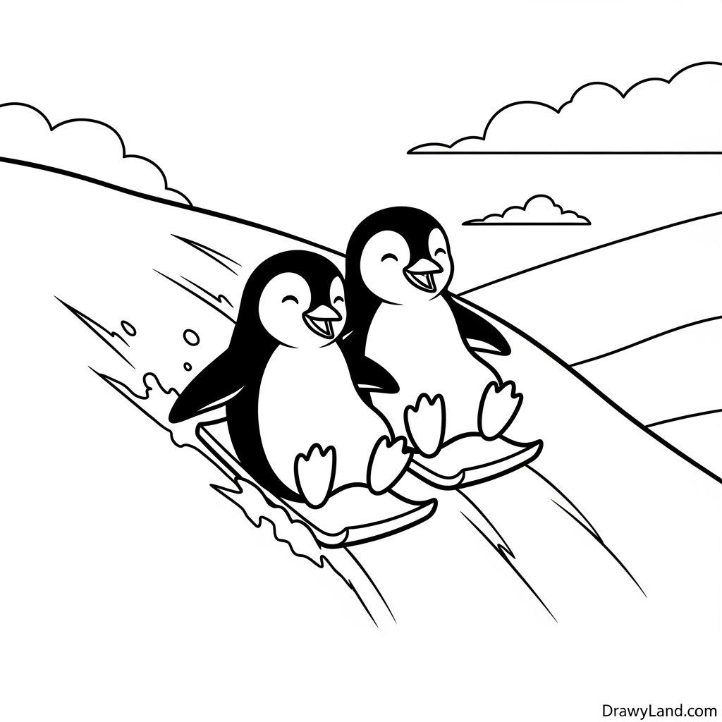 Winter activity pages designed to improve fine motor skills