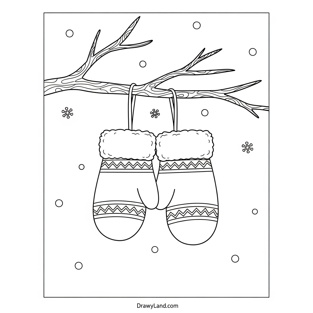 Teacher using winter activity pages in a classroom setting