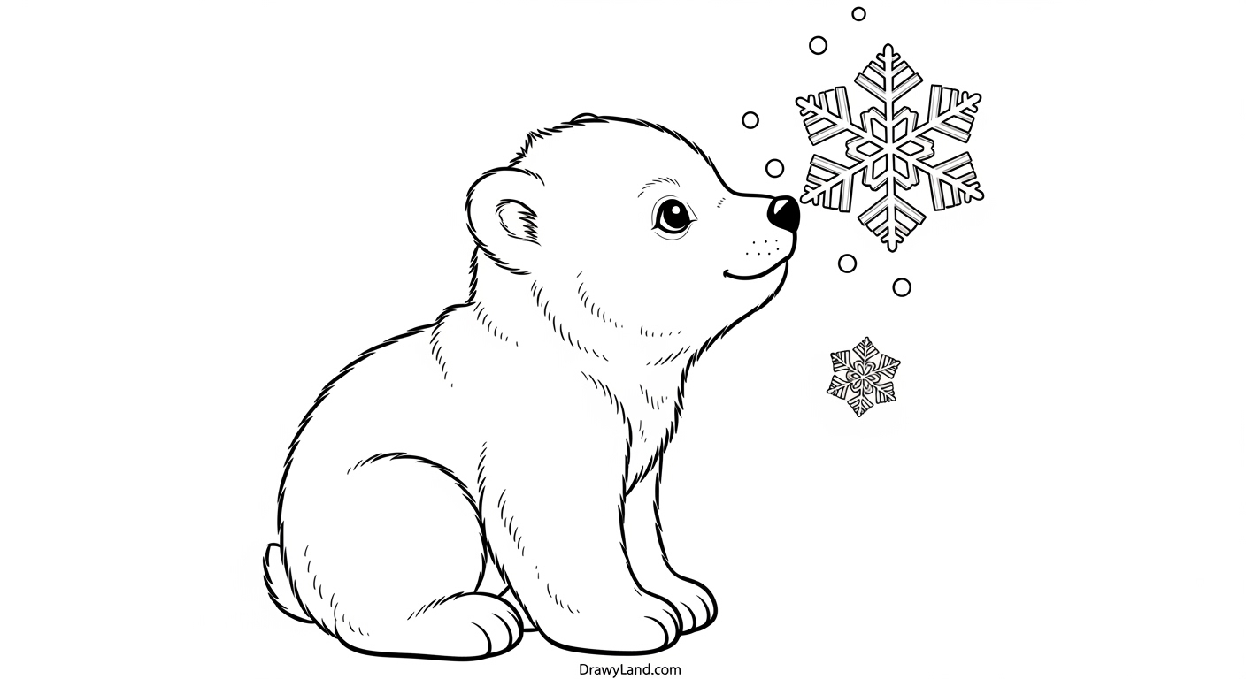 Free Printable Winter Animal Coloring Pages for Kids Creative ideas for winter animal coloring pages activities