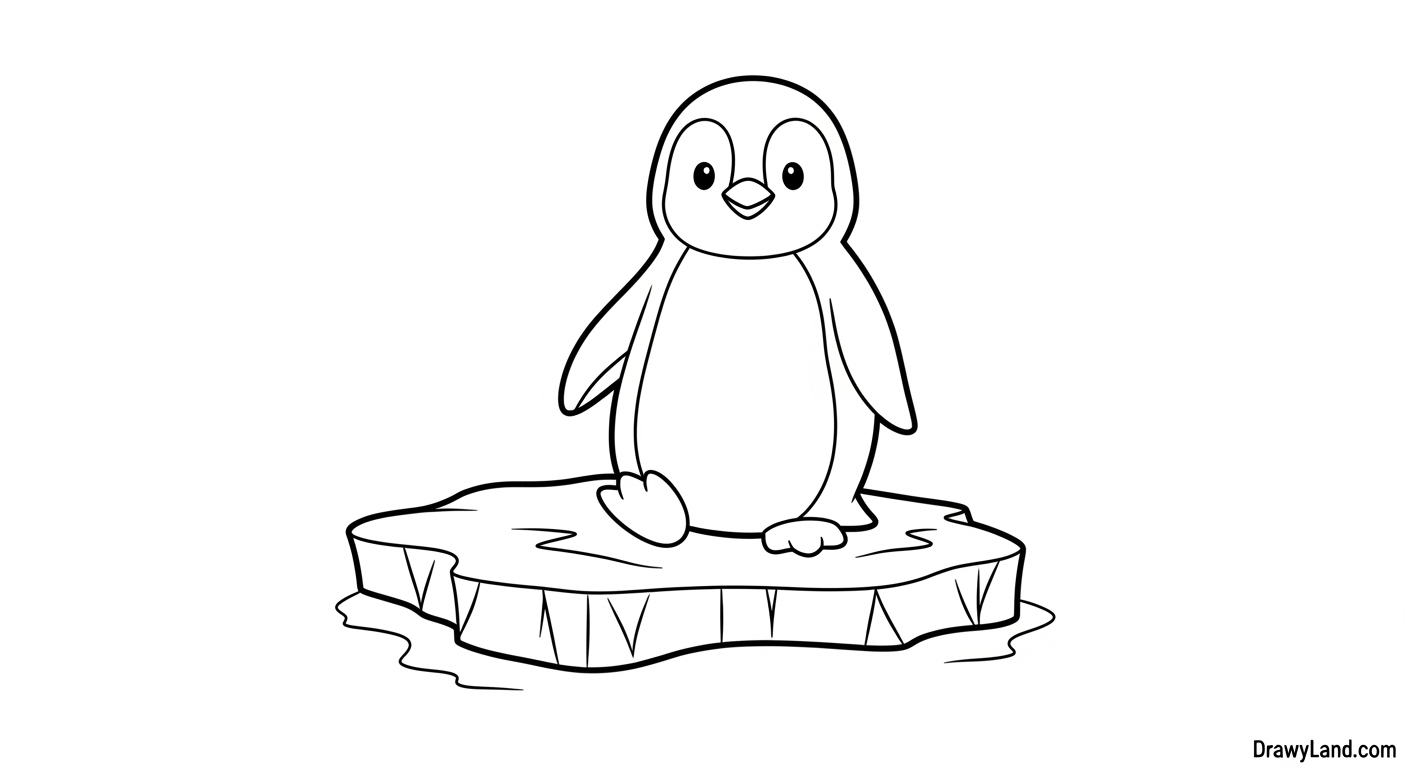 Free Printable Winter Animal Coloring Pages for Kids Cute winter animal coloring pages for kids