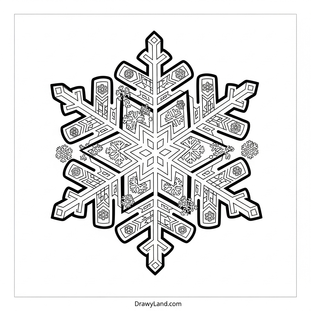 Easy winter coloring book printable for toddlers and preschoolers
