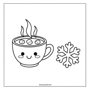 winter coloring book 7