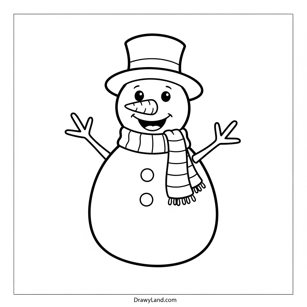 A child coloring a free printable winter coloring book page